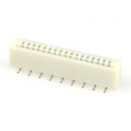 Molex Ffc/Fpc Connector, 17 Contact(S), 1 Row(S), Female, Straight, 0.039 Inch Pitch, Surface Mount 528081771